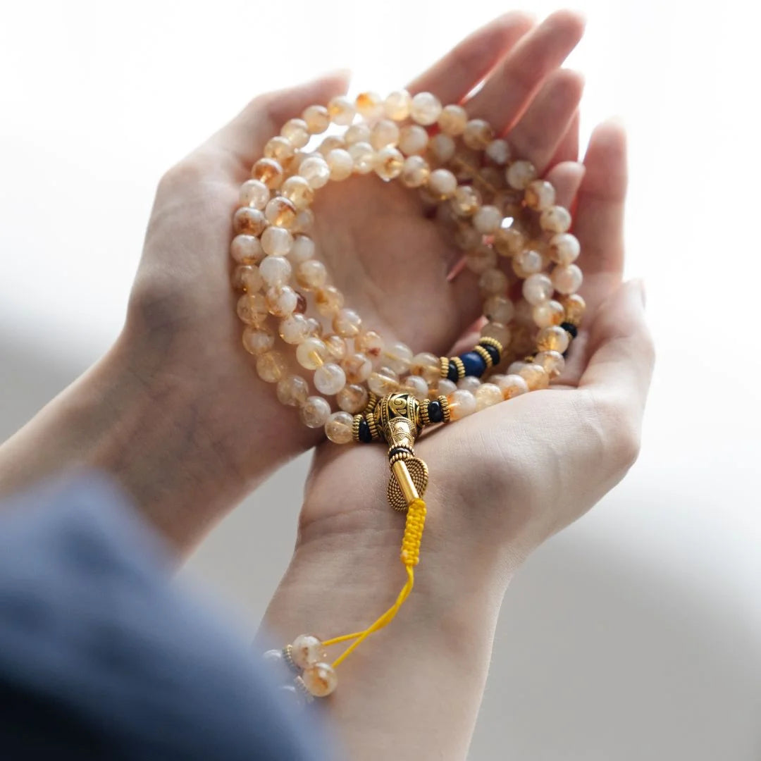 Mala en Citrine des Bénédictions Financières