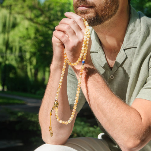 Mala en Citrine des Bénédictions Financières