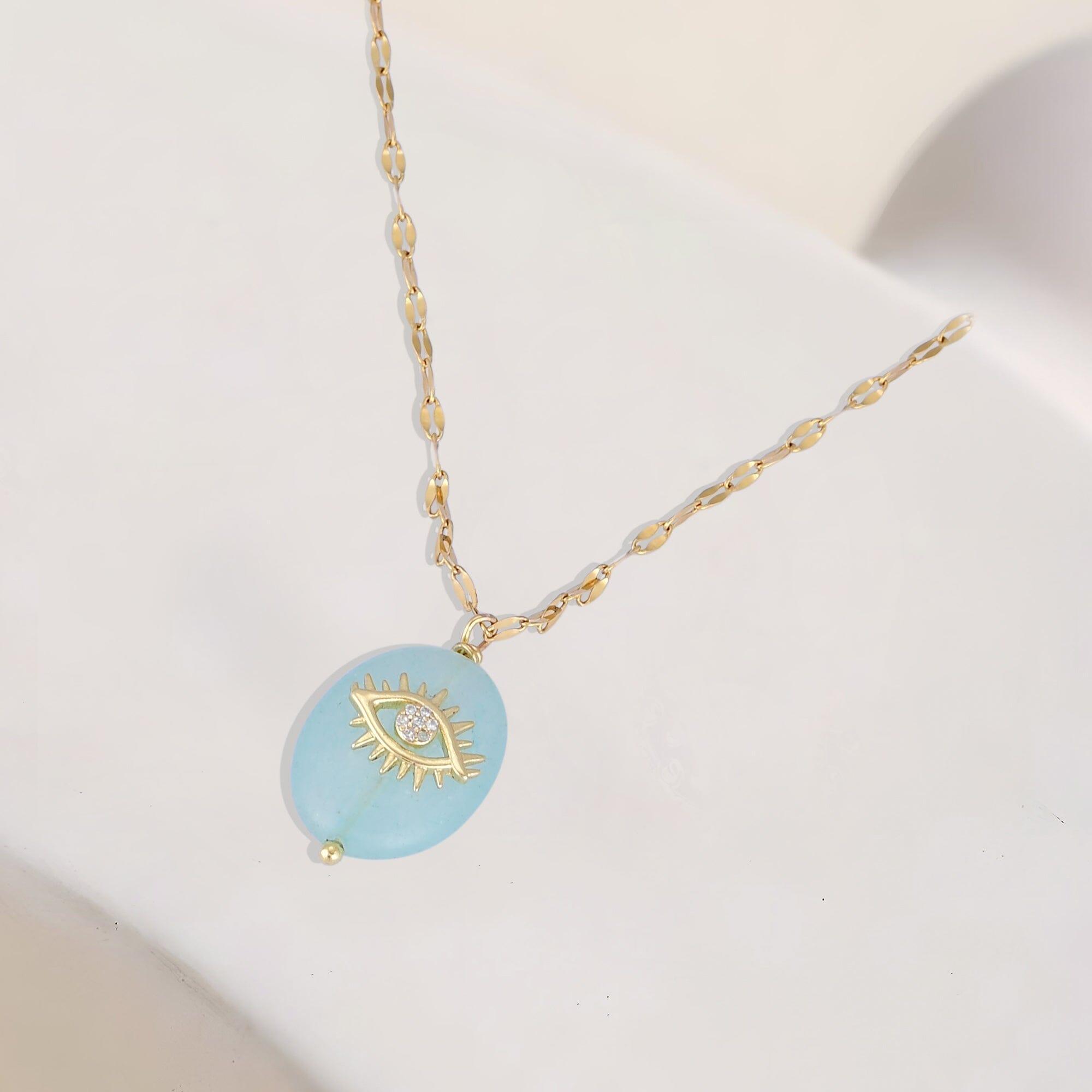 Bracelet Talisman de Protection en Cyanite Bleue