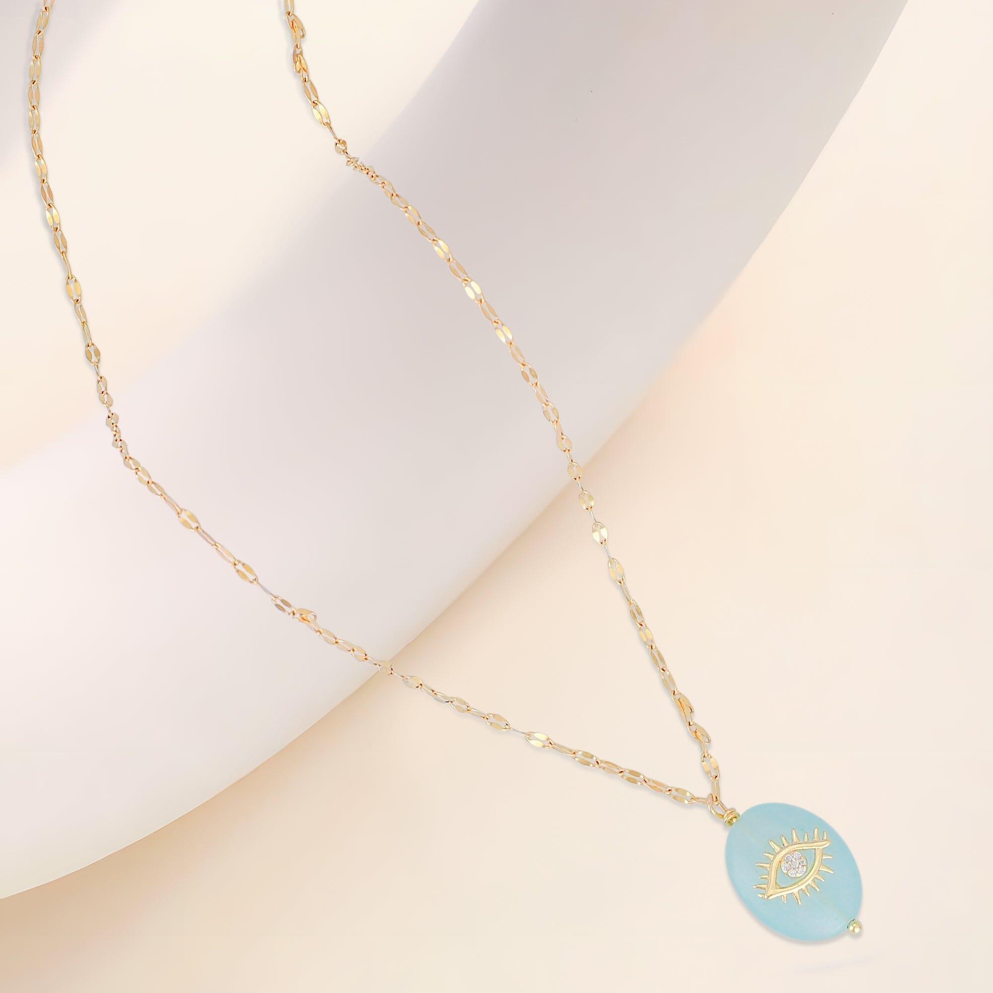 Bracelet Talisman de Protection en Cyanite Bleue