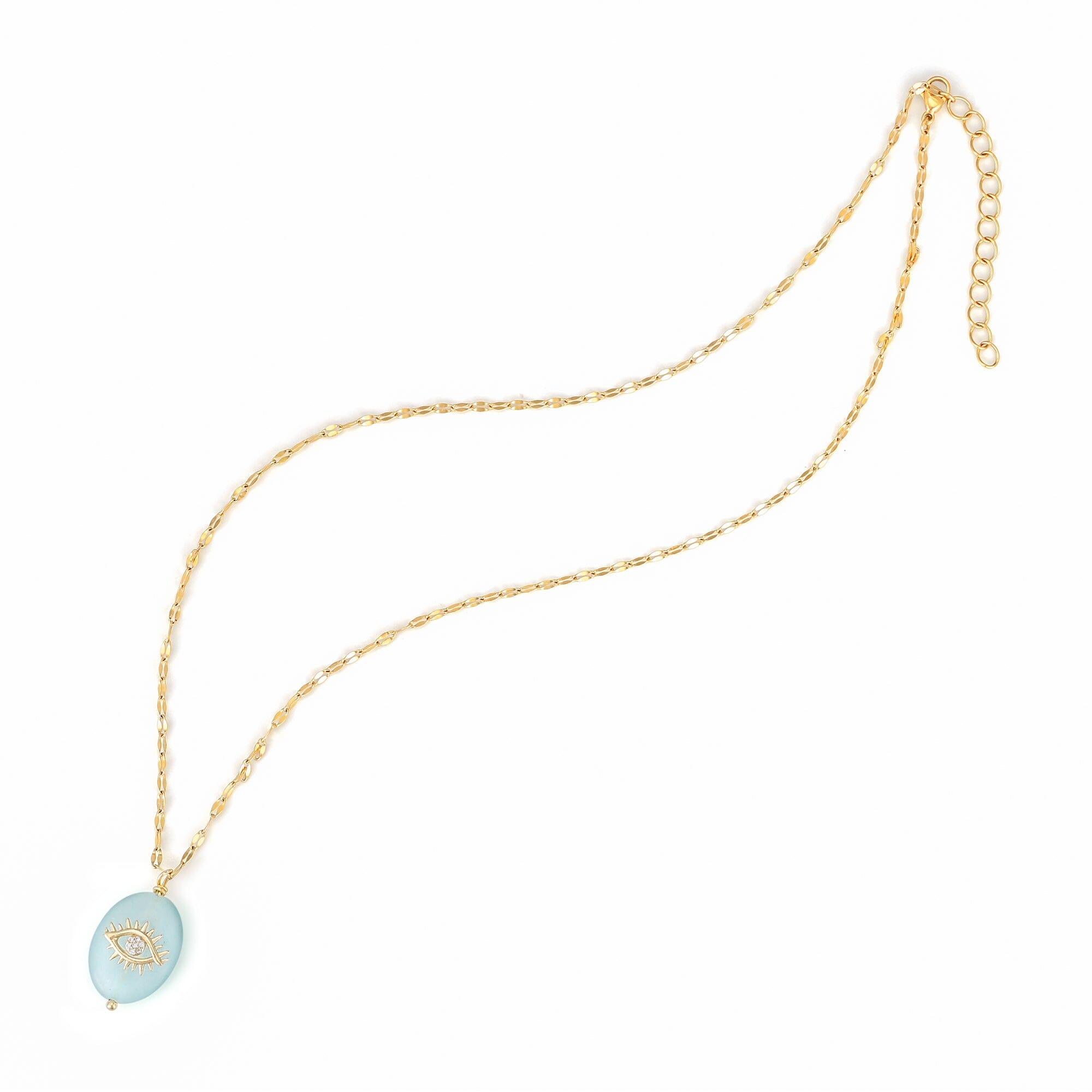 Bracelet Talisman de Protection en Cyanite Bleue