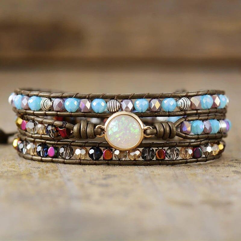 Bracelet Ciel Rayonnant en Pierres Naturelles