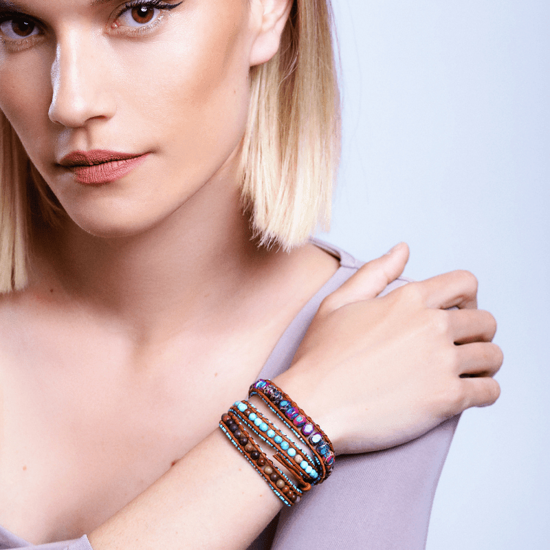 Bracelet Bohème en Forme de Coeur