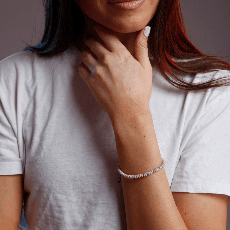 Bracelet Délicat Unisexe en Petites Perles