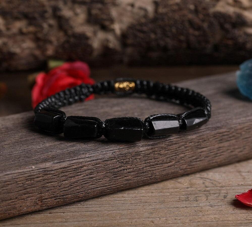 Bracelet Tressé pour Elle et Lui en Pierre Naturelles