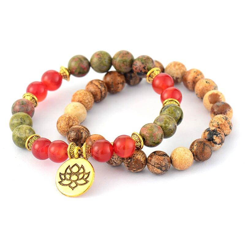 Bracelet Rêveur en Jaspe