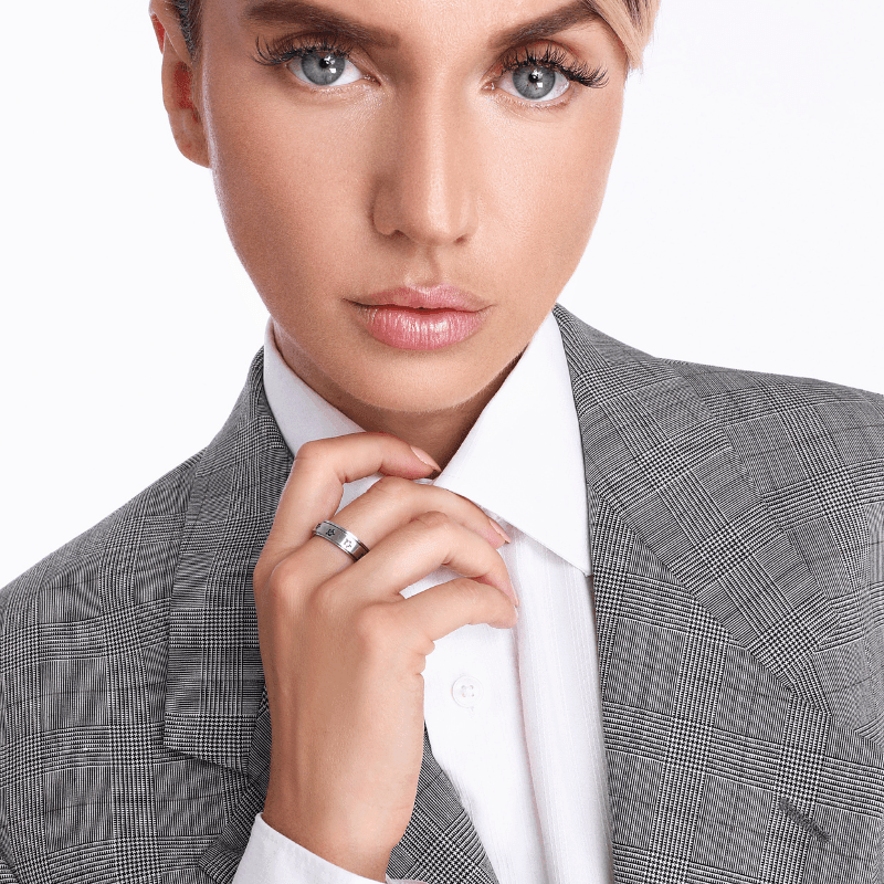 Bague Sagesse Éternelle avec des Tortues en Argent