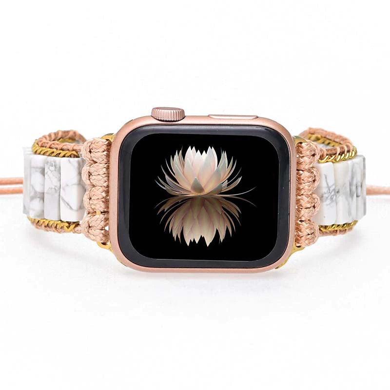 Bracelet d'Apple Watch Inspiration Créative en Howlite