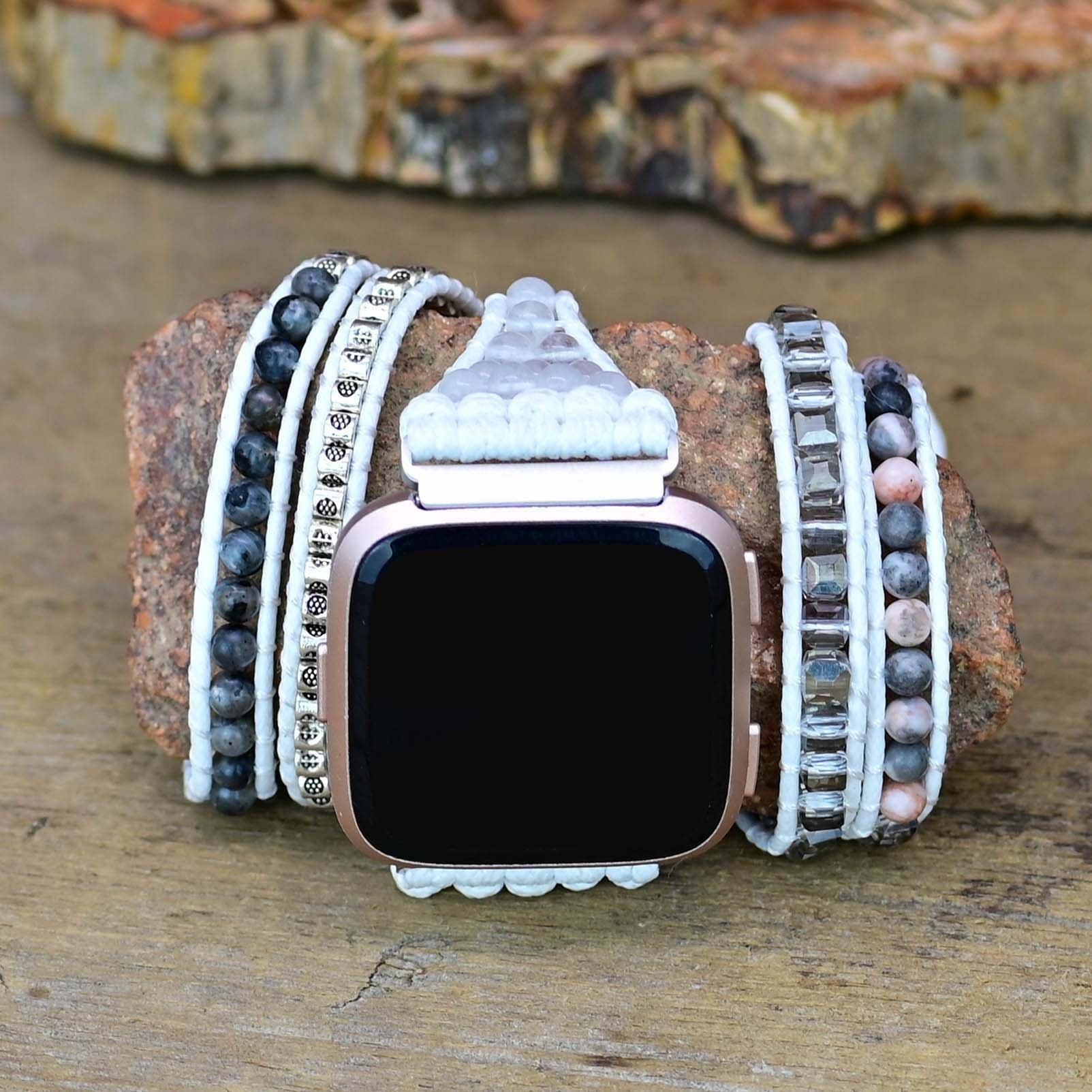 Bracelet de Montre Fitbit Versa 2 Puissance Solide en Jaspe