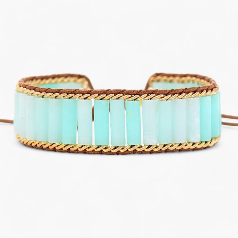 Bracelet Oasis de Tranquillité en Pierres Naturelles