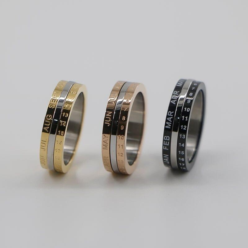 Bague Calendrier Trésor Intemporel