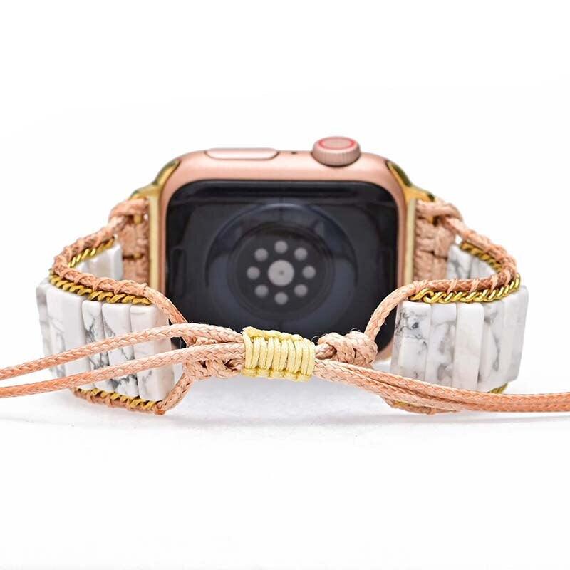 Bracelet d'Apple Watch Inspiration Créative en Howlite