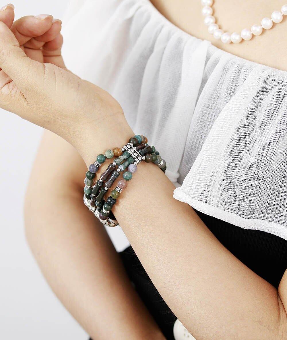 Bracelet de Montre Connectée Envoûtement d'Agate