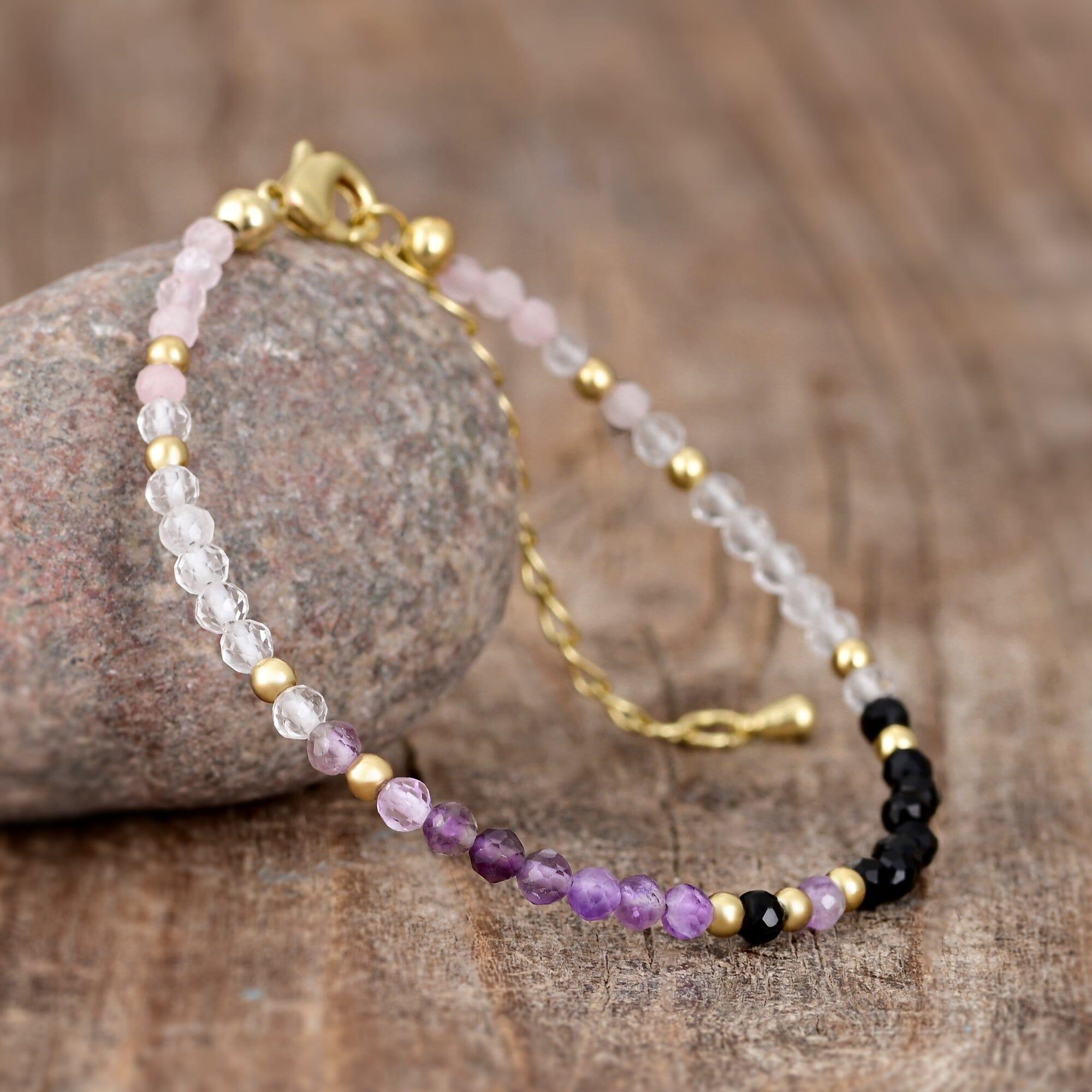 Bracelet en Pierres Naturelles Trio Sacré