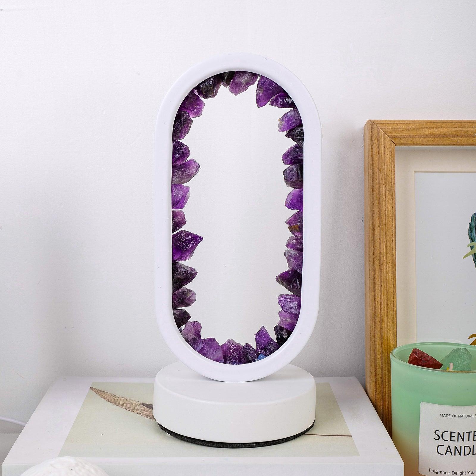 Apaisement de l'Âme – Lampe anti-stress en Améthyste