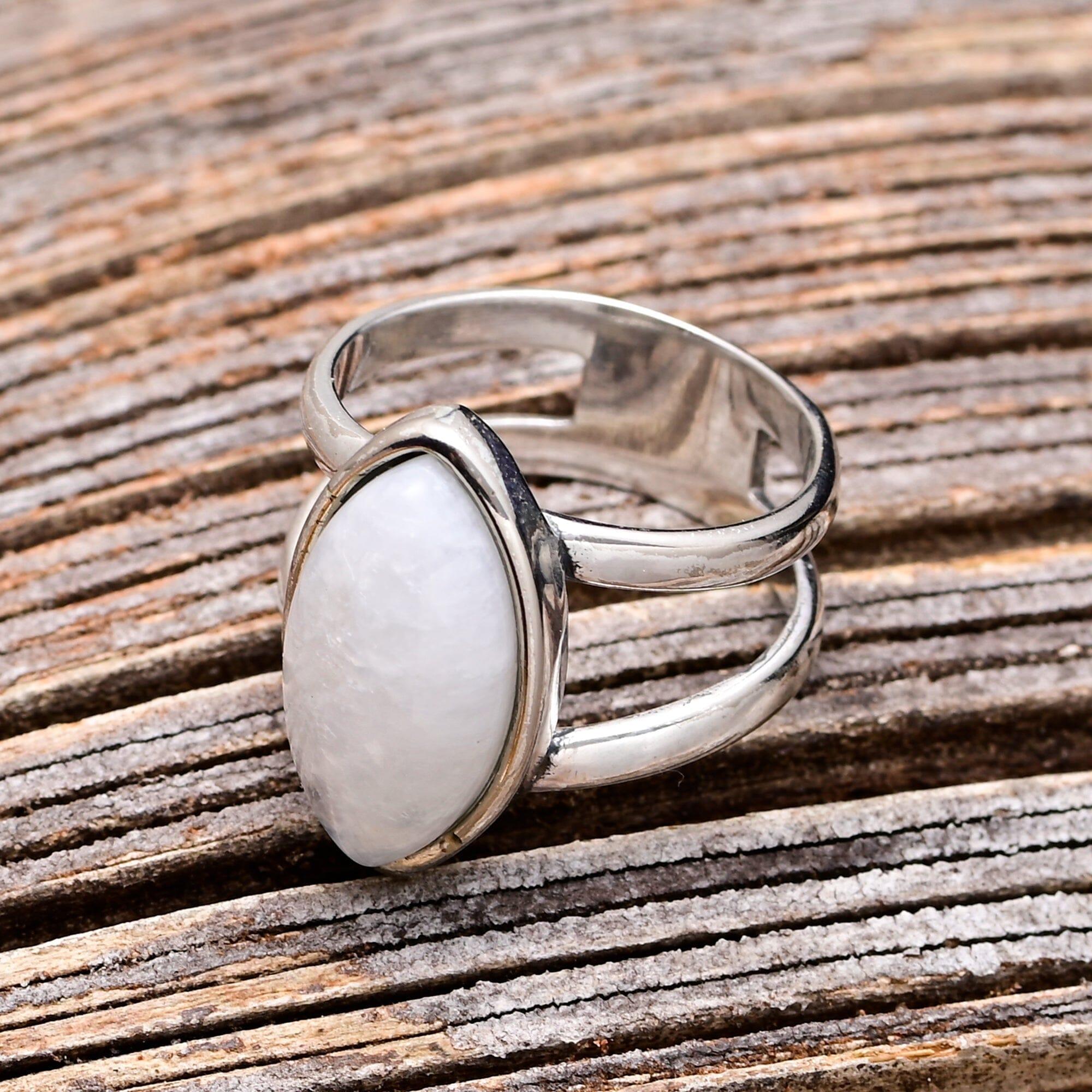 Bague Oeil Andrea en Pierre de Lune