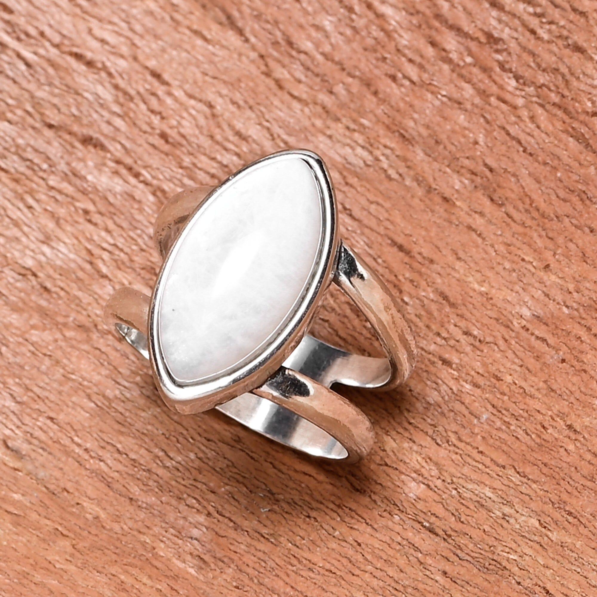 Bague Oeil Andrea en Pierre de Lune