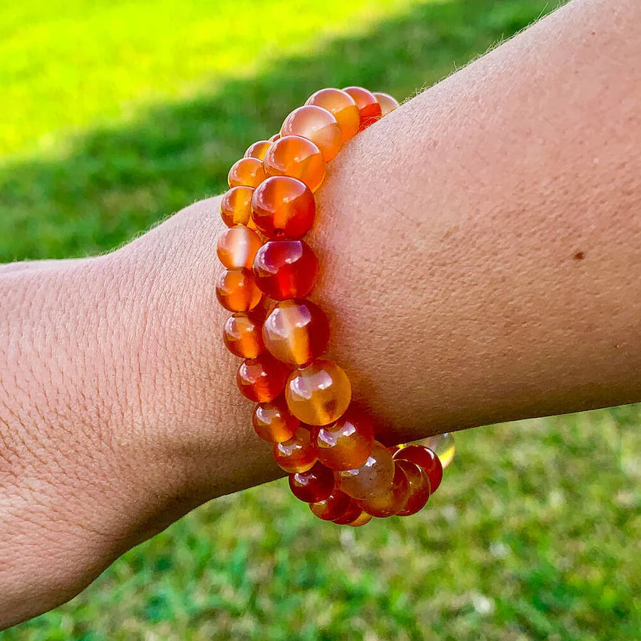 Le Bracelet d'Amour en Cornaline