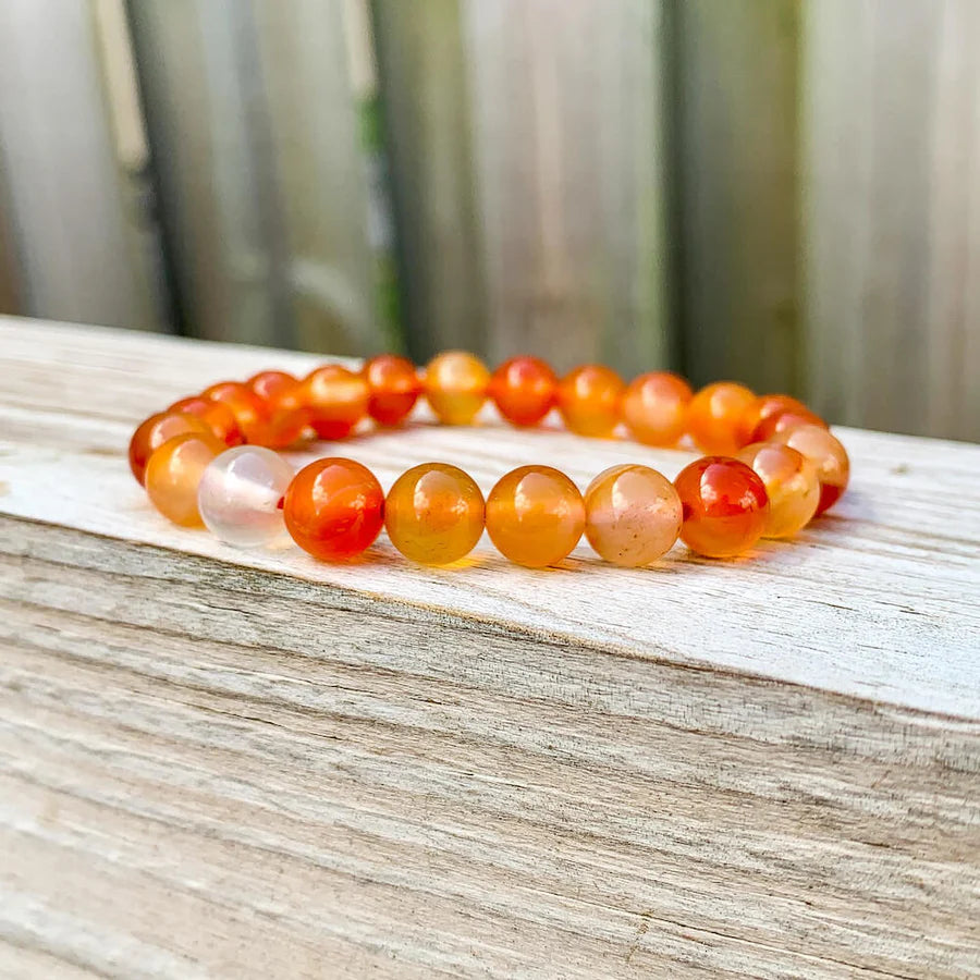 Le Bracelet d'Amour en Cornaline