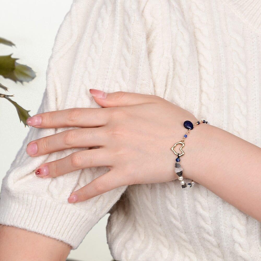 Bracelet Amour Serein en Pierres Naturelles