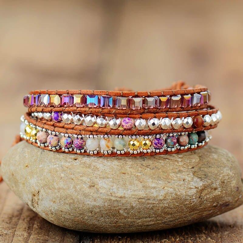 Bracelet Captivante Reine en Jaspe