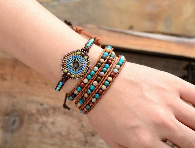 Bracelet Yeux Bleus