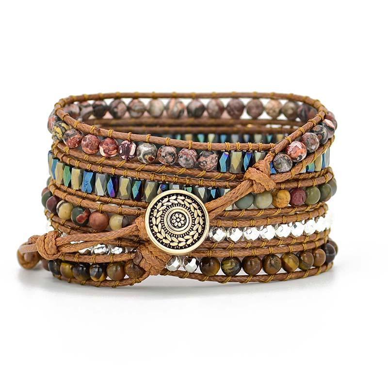 Bracelet d'Apple Watch en Pierre Oeil de Tigre