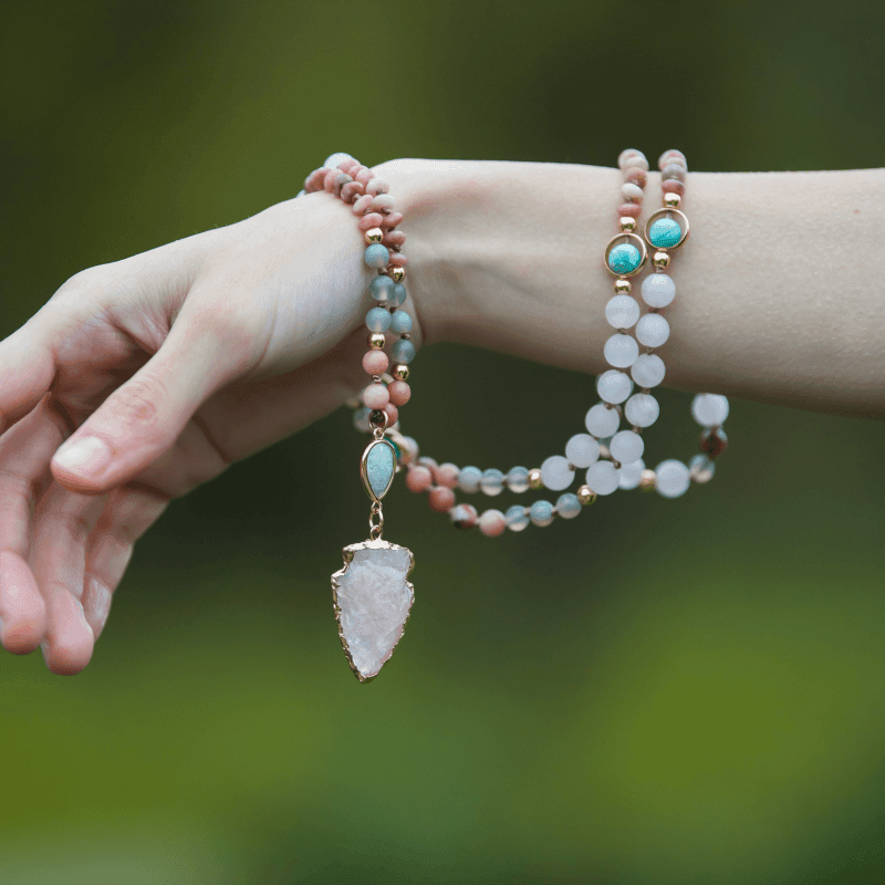 Turquoise et Amazonite pour Flux Positif