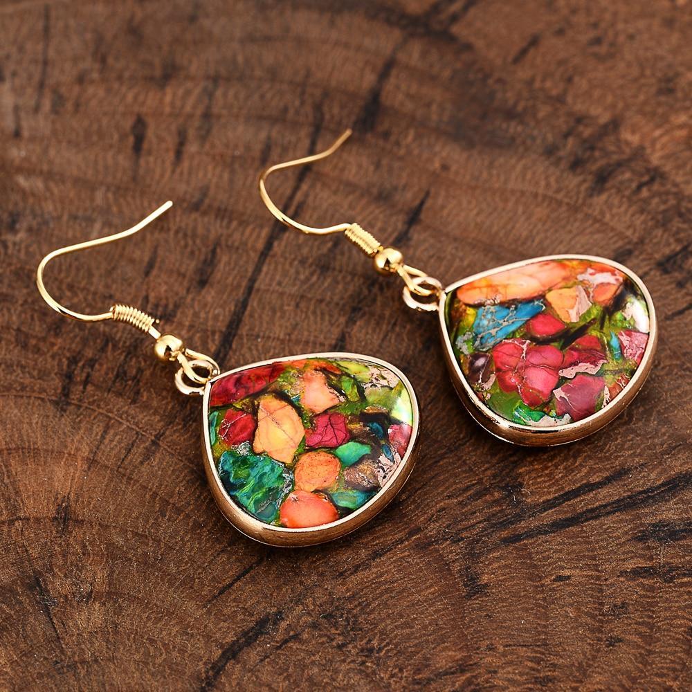 Boucles d'Oreilles Jardin Fleuri de Printemps