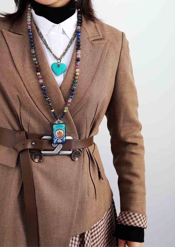 Collier et Pendentif Bouddha Ethnique