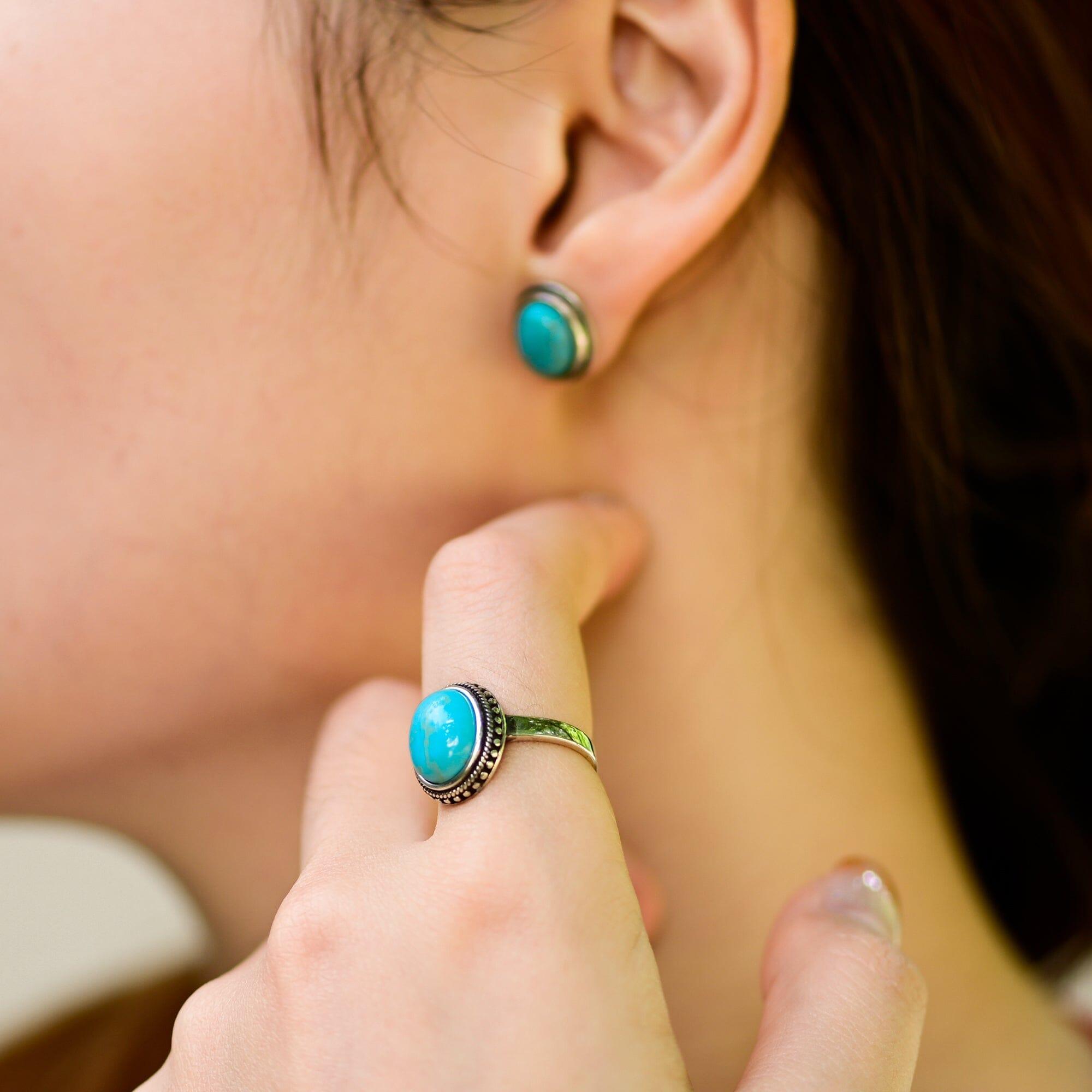 Lucina - Bague en Turquoise Bénédictions