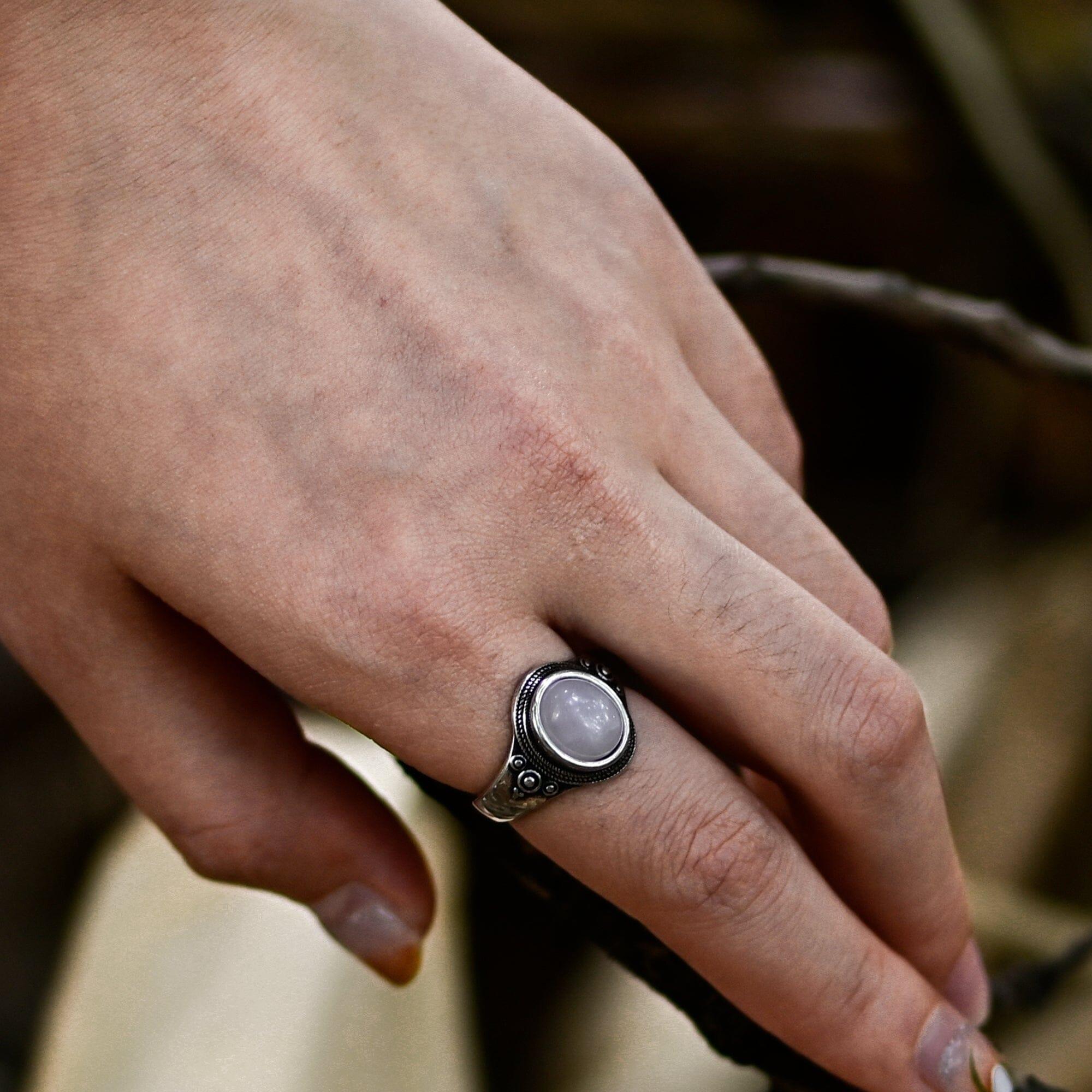 MACHA - Bague Positivité Intemporelle en Quartz Rose