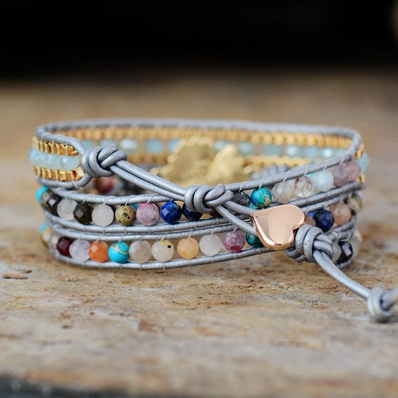 Bracelet Enveloppant Marguerite de Guérison