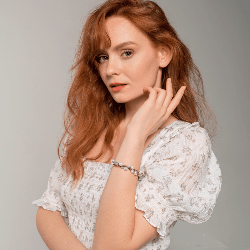Bracelet Gracieuse Splendeur en Perles d'Eau Douce