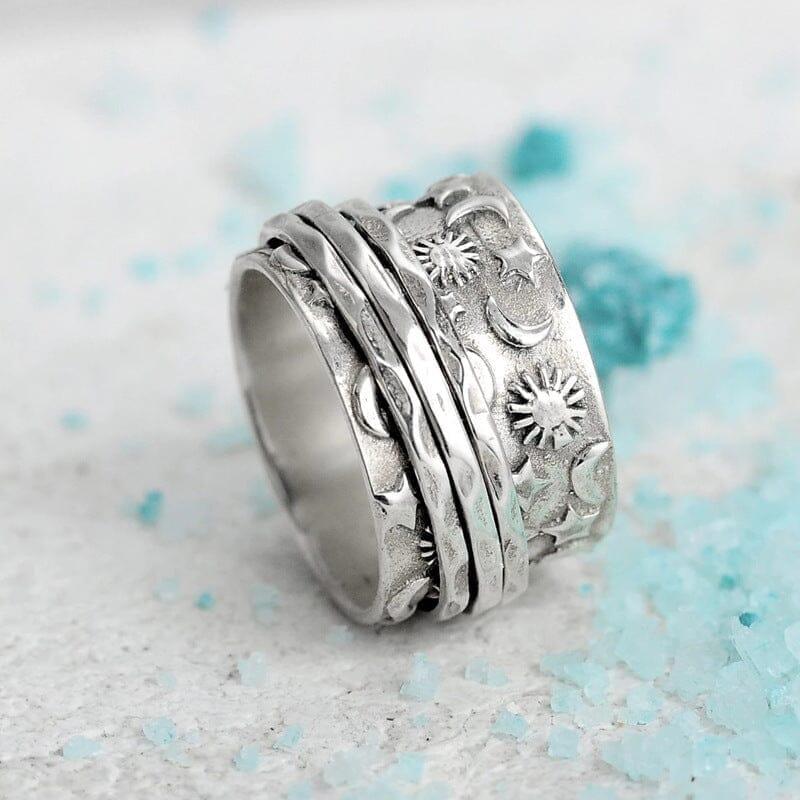 Bague en Argent Divin Cosmos