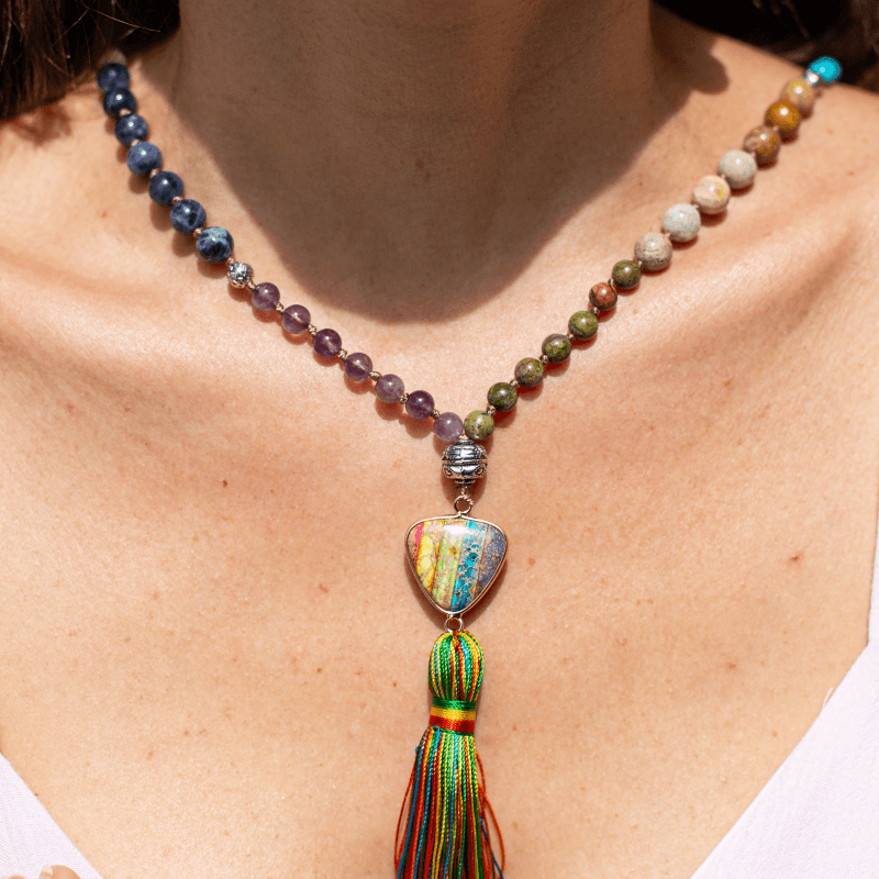 Collier Chakra et Breloques