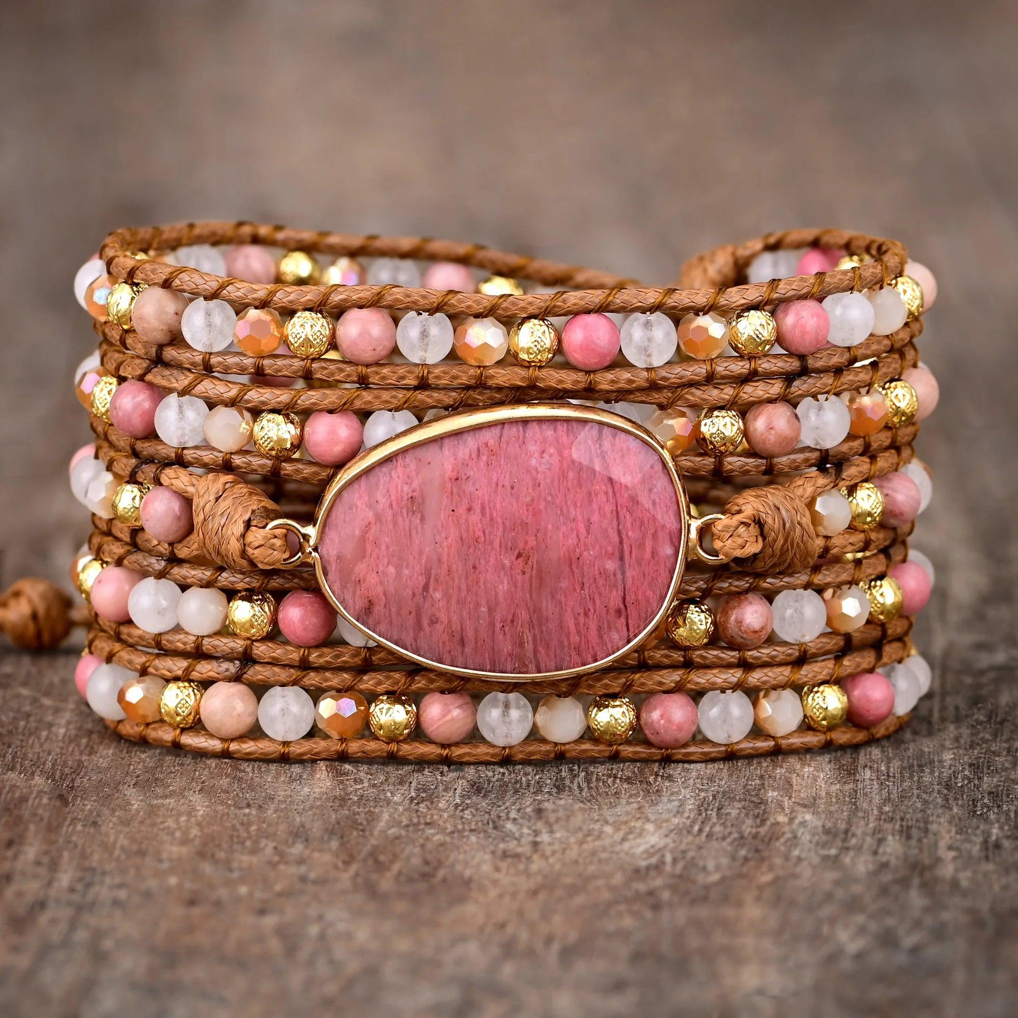 Bracelet Vibrante Essence en Pierres Naturelles