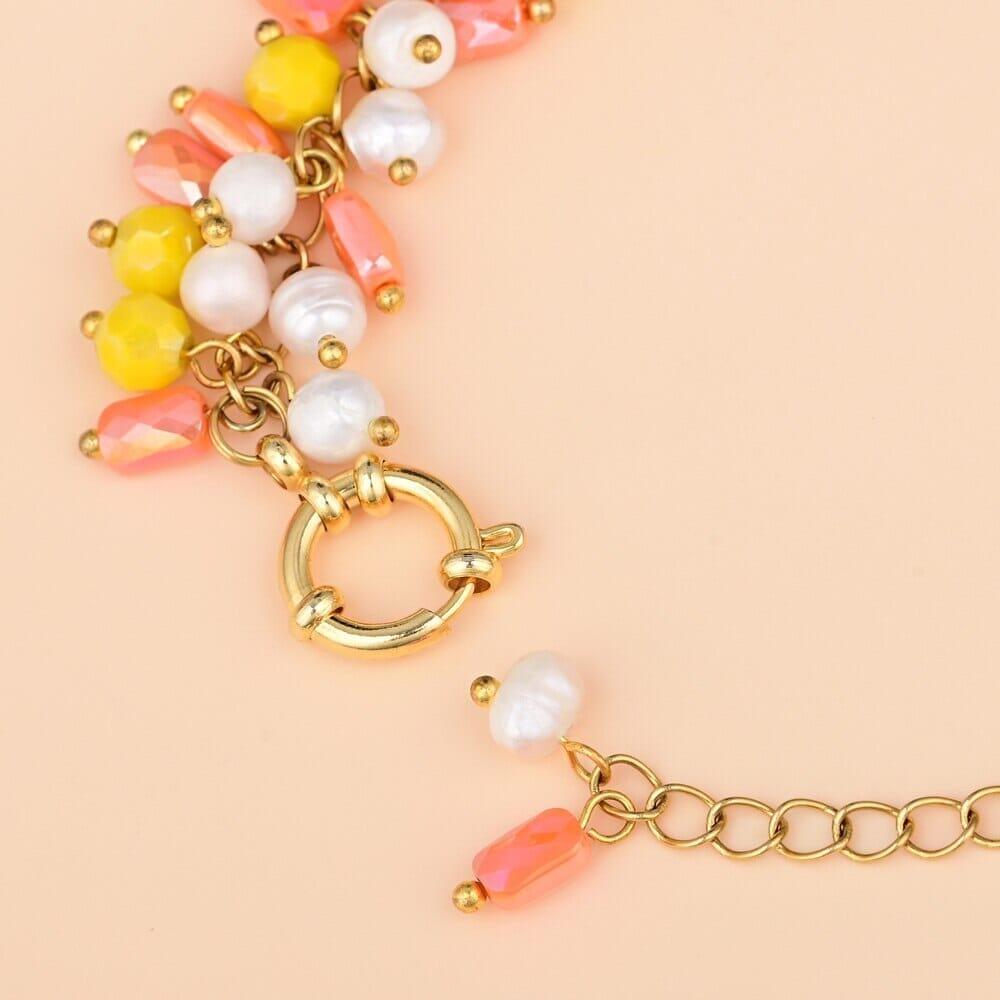 Bracelet Nourricier Suprême en Jaspe Doré