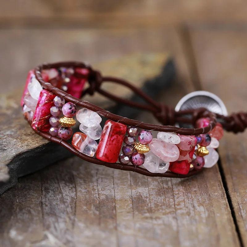 Bracelet Élégance Minérale en Jaspe