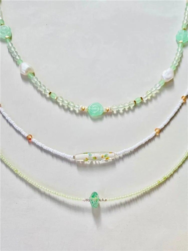 Collier Pure Sérénité en Perles de Riz