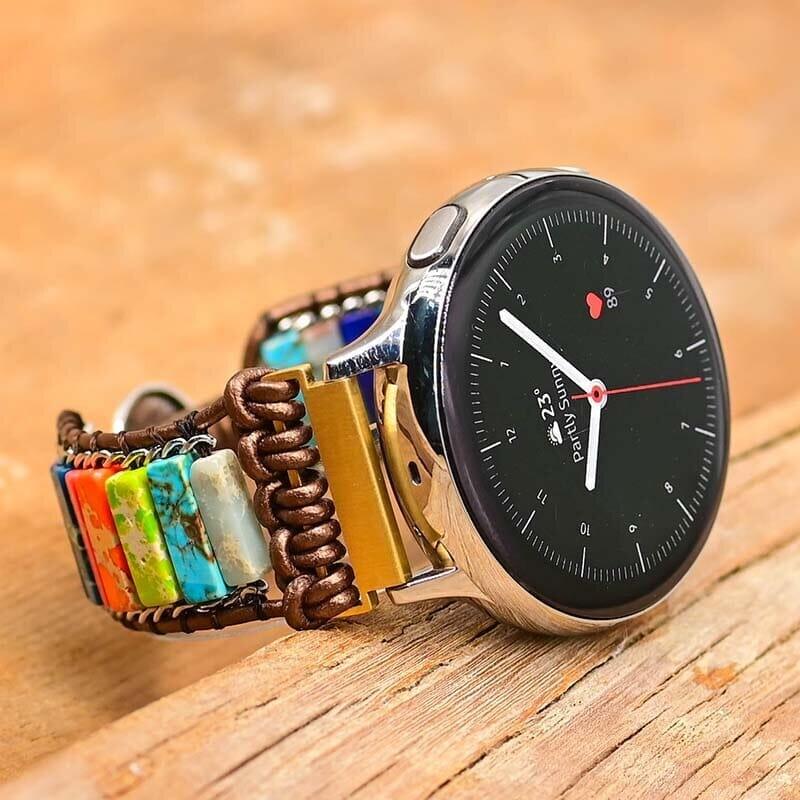 Bracelet de Montre Samsung Totale Harmonie en Pierre Empereur
