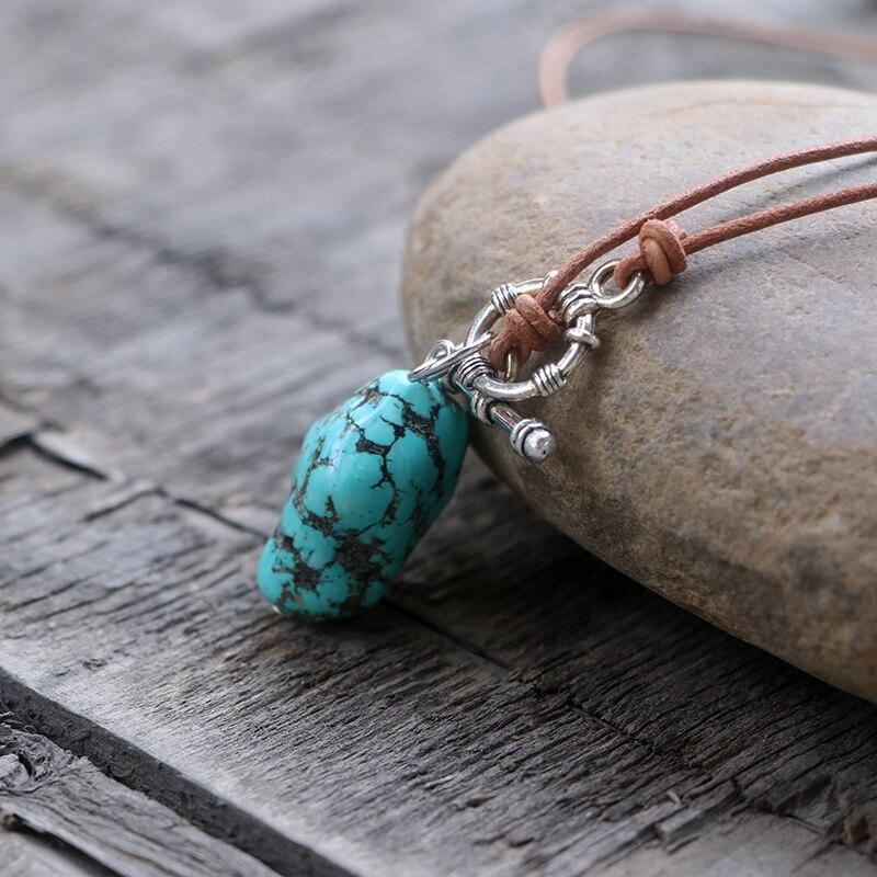 Collier Énergie Apaisante en Turquoise