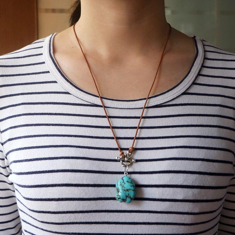 Collier Énergie Apaisante en Turquoise
