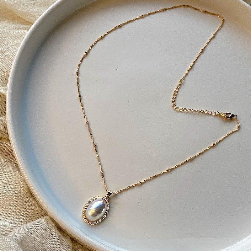 Extraordinaire Collier Vintage en Or Pur et Perles
