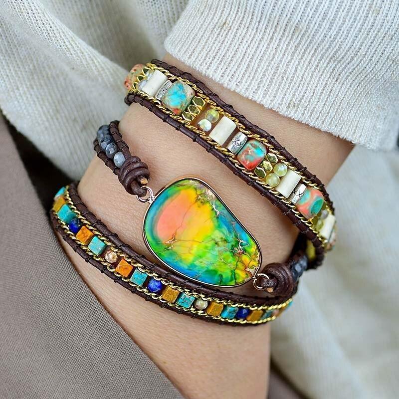 Bracelet de Surpuissance aux Couleurs Vives