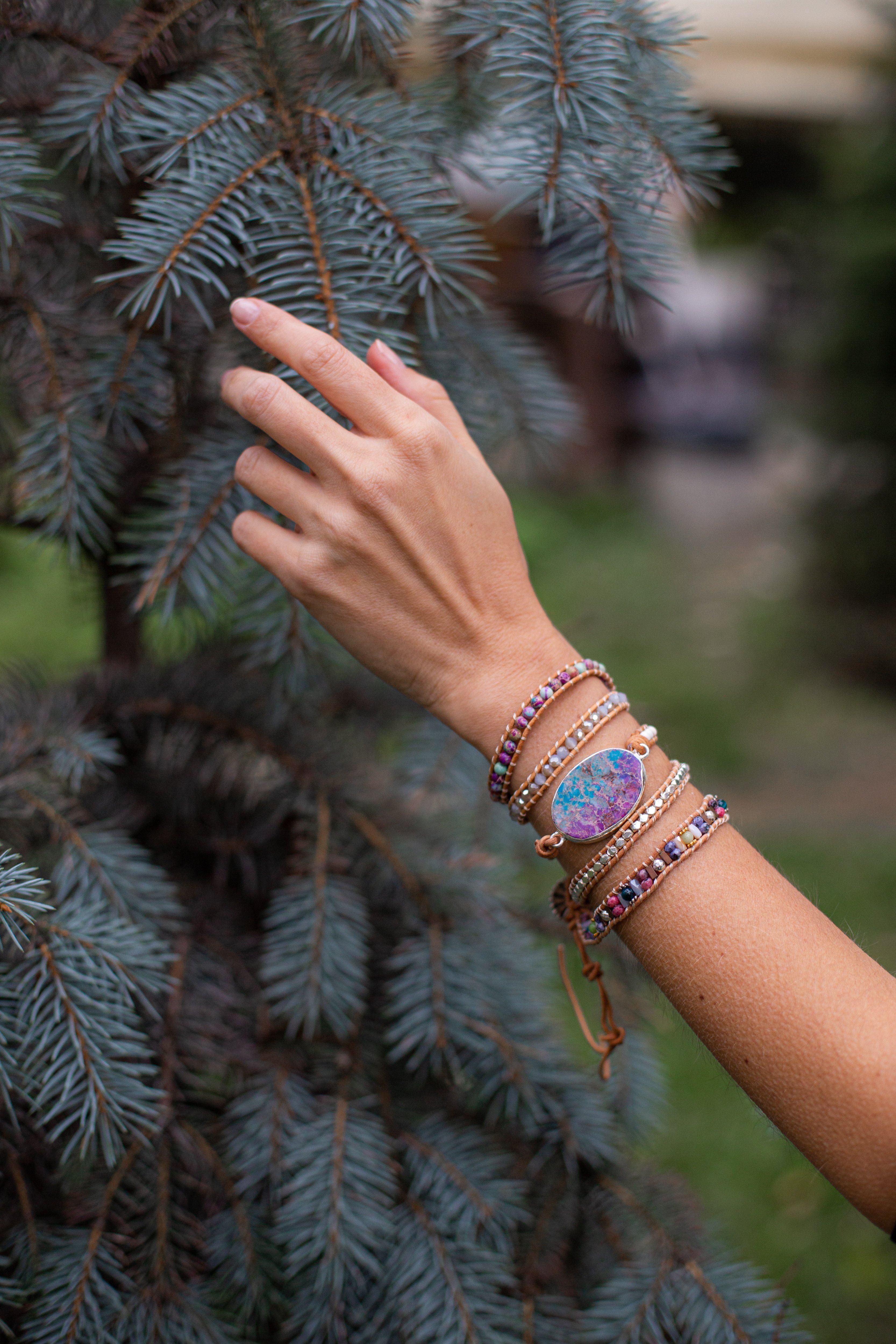 Bracelet Enveloppant à Haute Énergie