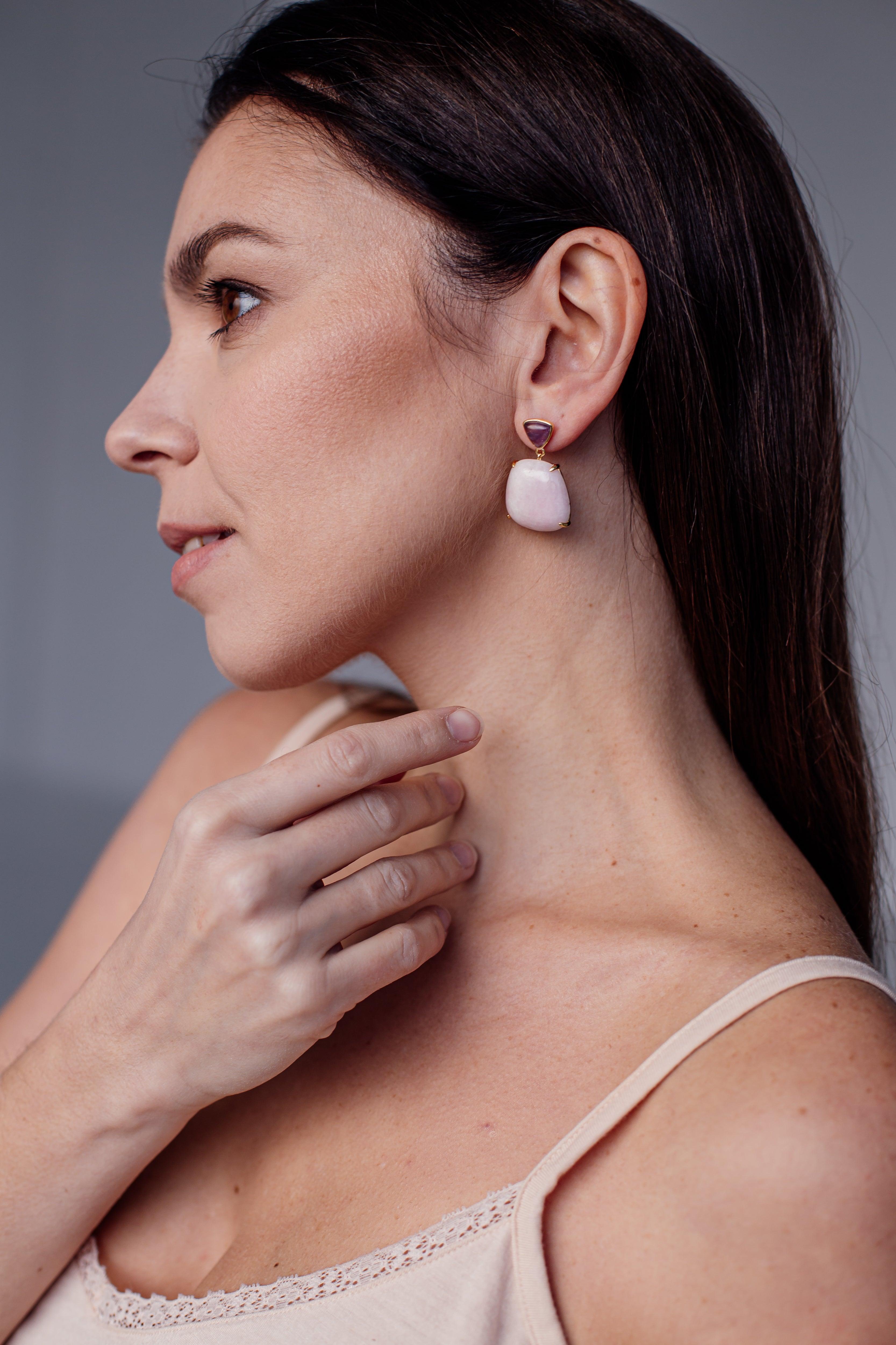 Boucles d'Oreilles de Guérison - Chic Unique