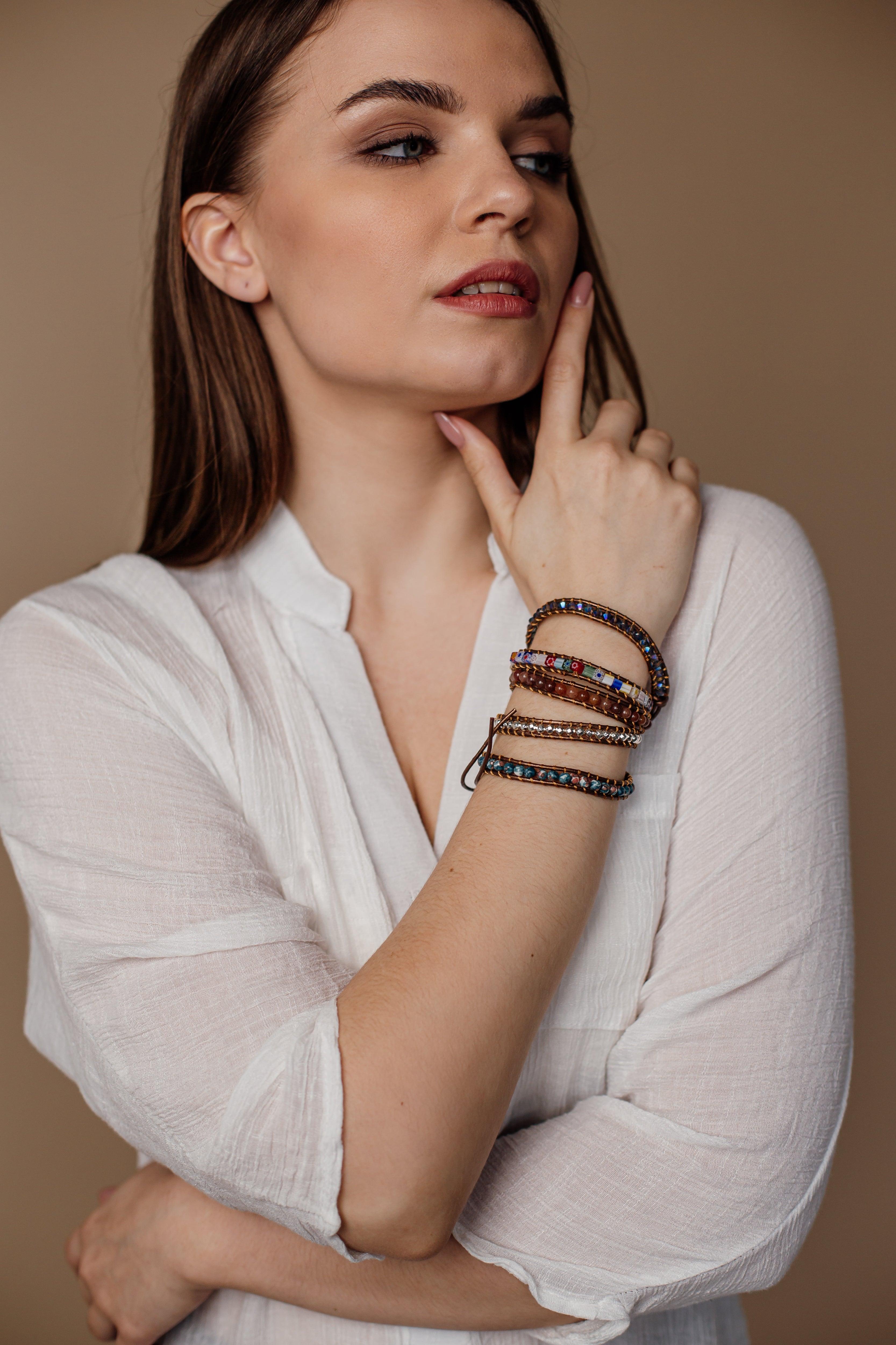 Bracelet Protecteur Fleurs Impériales