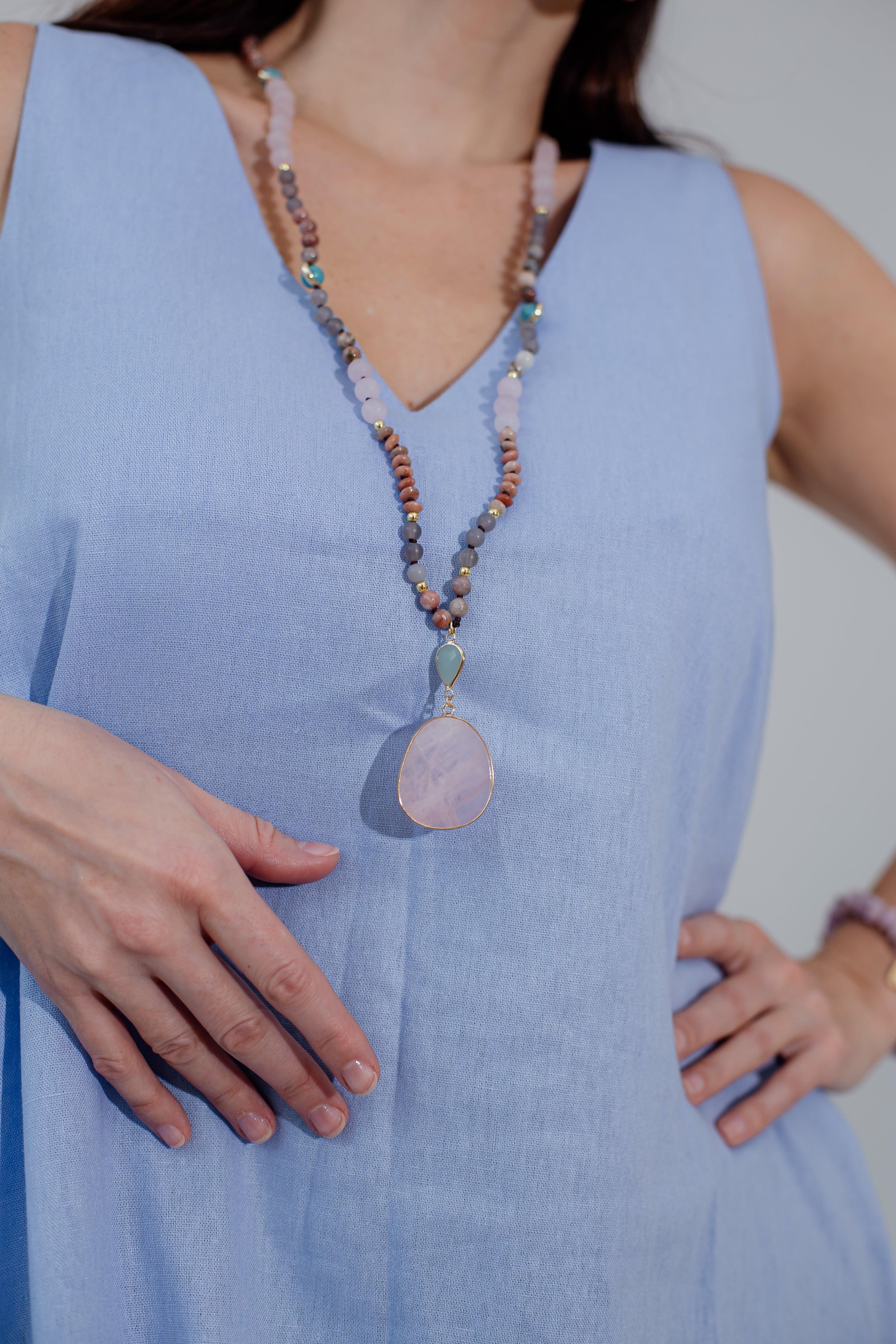 Élégant Collier Arrondi Boho