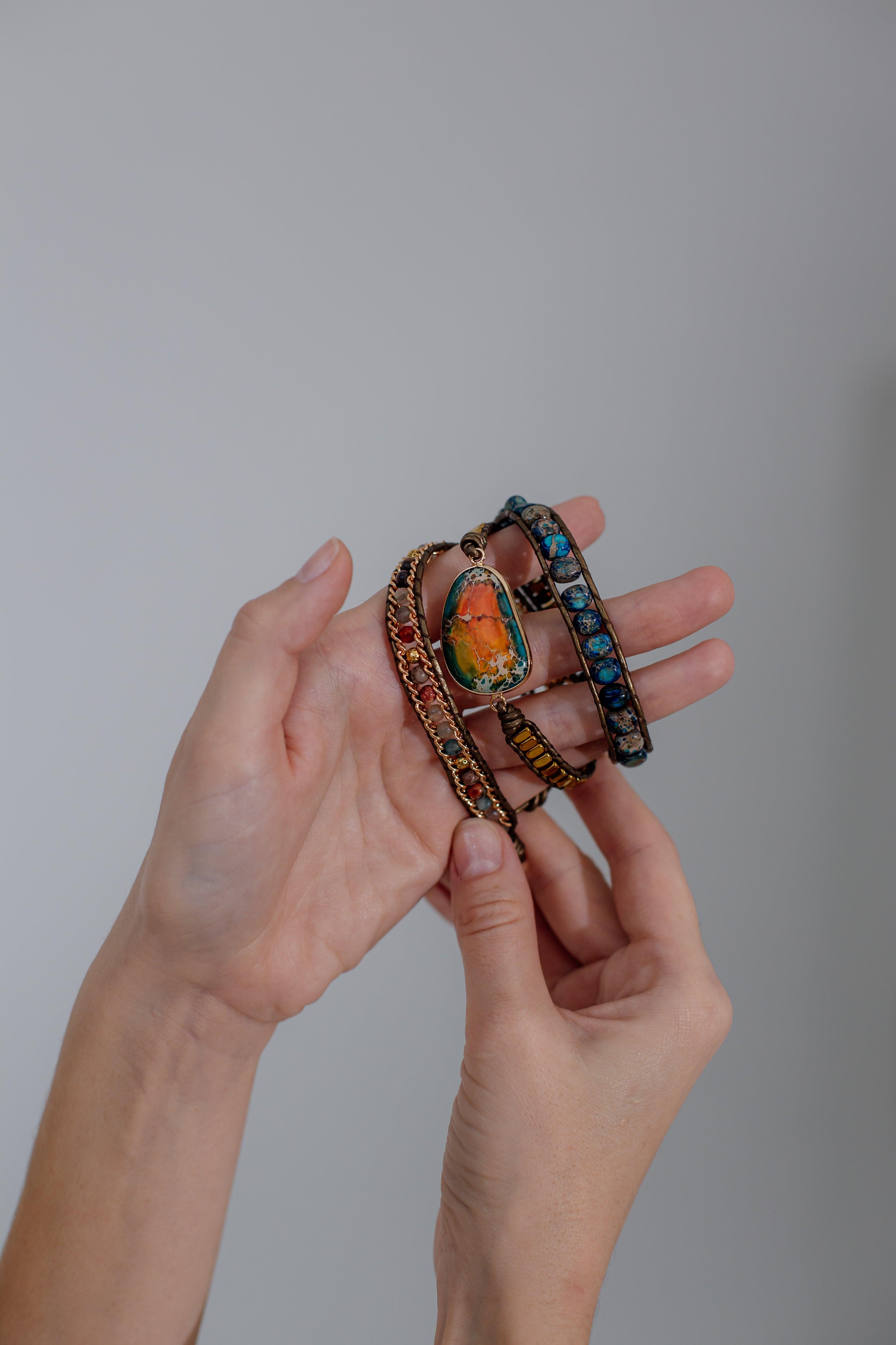 Bracelet Renforcement et Guérison en Jaspe